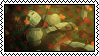 knight in autumn leaves
