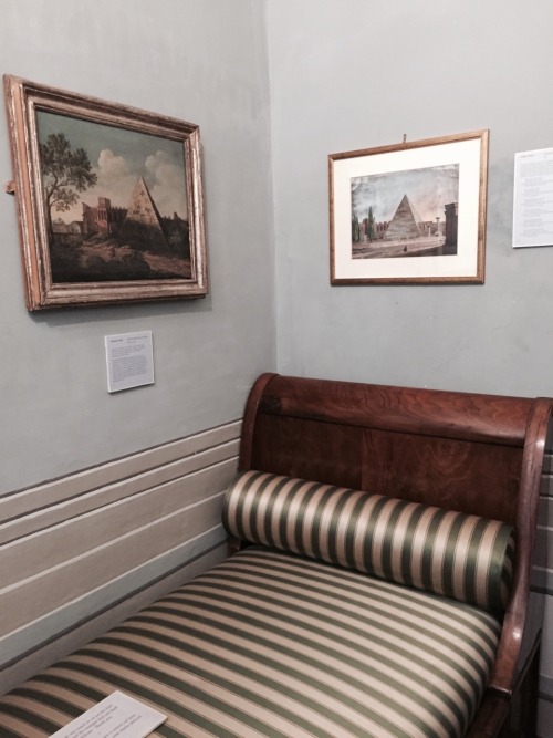ablogwithaview:Rome, July 2015: The Keats-Shelley House