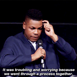 fyeahfinnrey:John, did you have the same attachment issues that Daisy had? Yes.