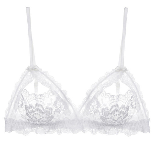 braletme: Hanky Panky, Princess lace open bralette // 50 $