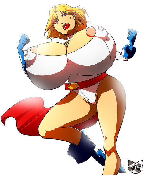 skintightsuits:  The top ten of Power Girl’s Biggest Hits! 10: Huggy-bear, by grimphantom