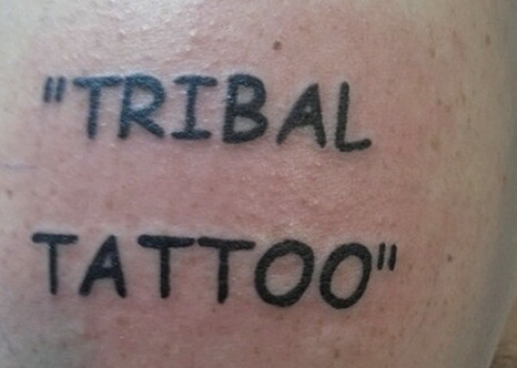illegalaustralien:  twofingerswhiskey:  illegalaustralien:  sometimes i wonder if there are people walking around with tattoos written in Comic Sans      i wish i didn’t google this  omg no way 