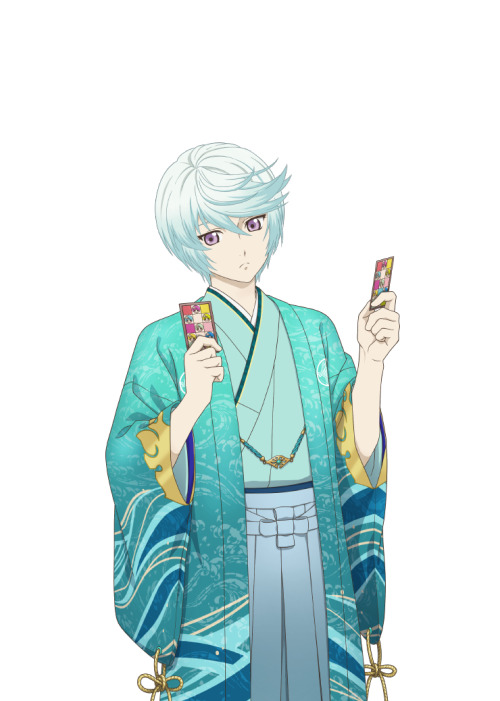 tales-of-asteria-rips: Mikleo’s 5☆ and 6☆ images from the Kimono &amp; Kagura Costume gach