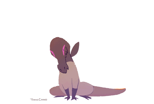 temmiechang:this new pokemon is really cute!! did a little animation doodle of it