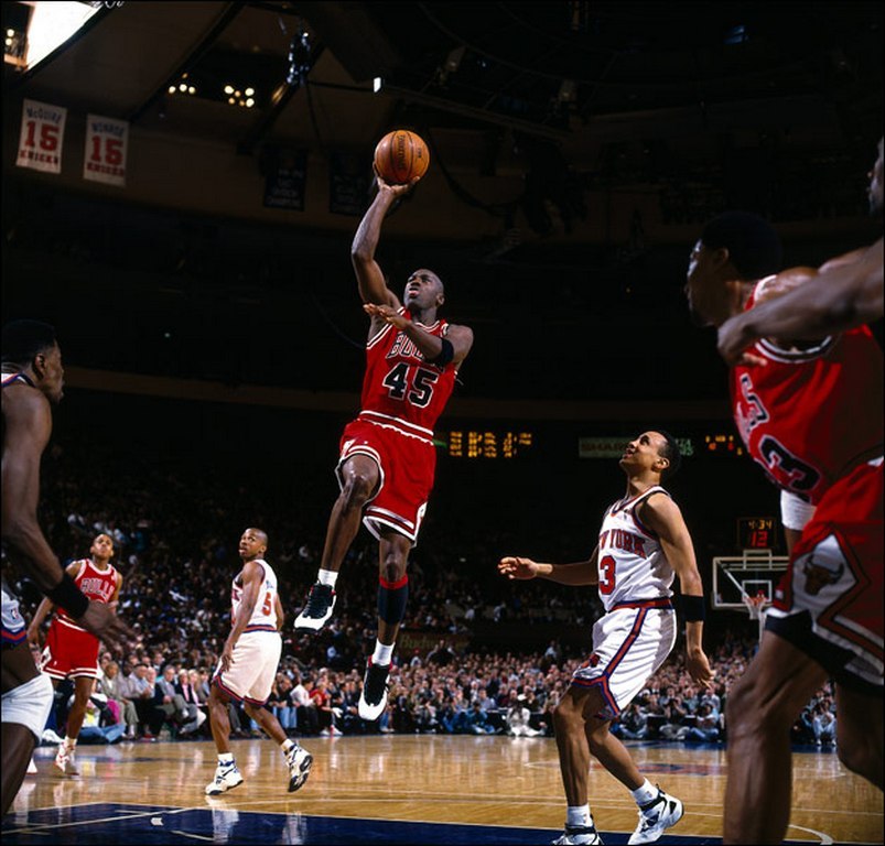 BACK IN THE DAY |3/28/95| &ldquo;The Double Nickle&rdquo; Michael Jordan