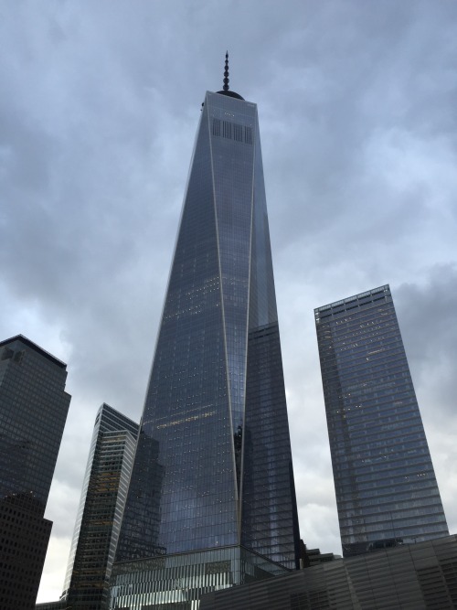 Visited the 9/11 memorial. It was a very emotional experience for sure. A beautiful memorial and I’m glad we were able to see it.