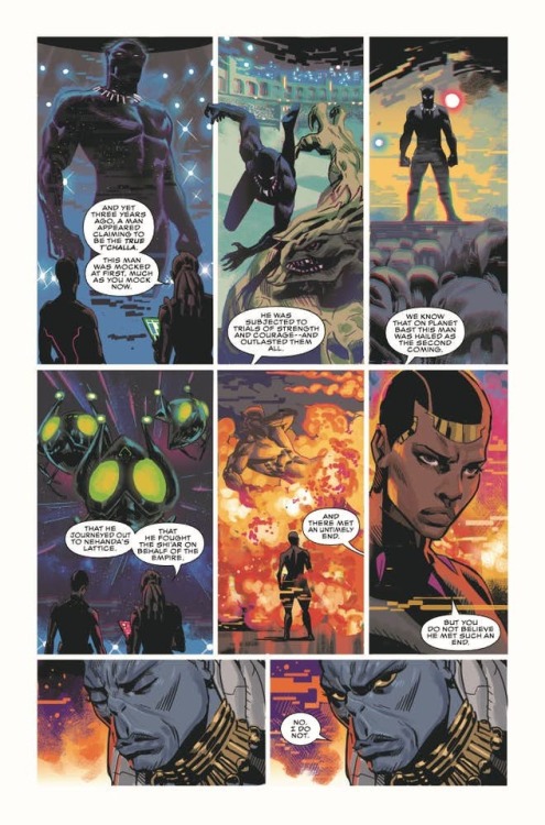 Black Panther #3 preview out next week!!T’challa will also be in Avengers #6 next week!