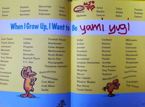 turbotwintastic:  bowties-deerstalkers-books:  djsckatzen:  ampvee:  anotherfirebender:  asksweetcheeks:  yungterra:  I was cleaning out some old Rubbermaid storage containers in my storage room when I found the copy of “All About Me” that I wrote