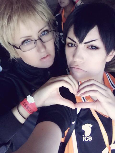 Ewwwwgrosss &mdash;&ndash; Me as Kageyamalunaeciipse As Tsukishima