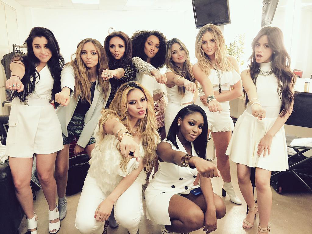 5hontour:  The girls and Little Mix