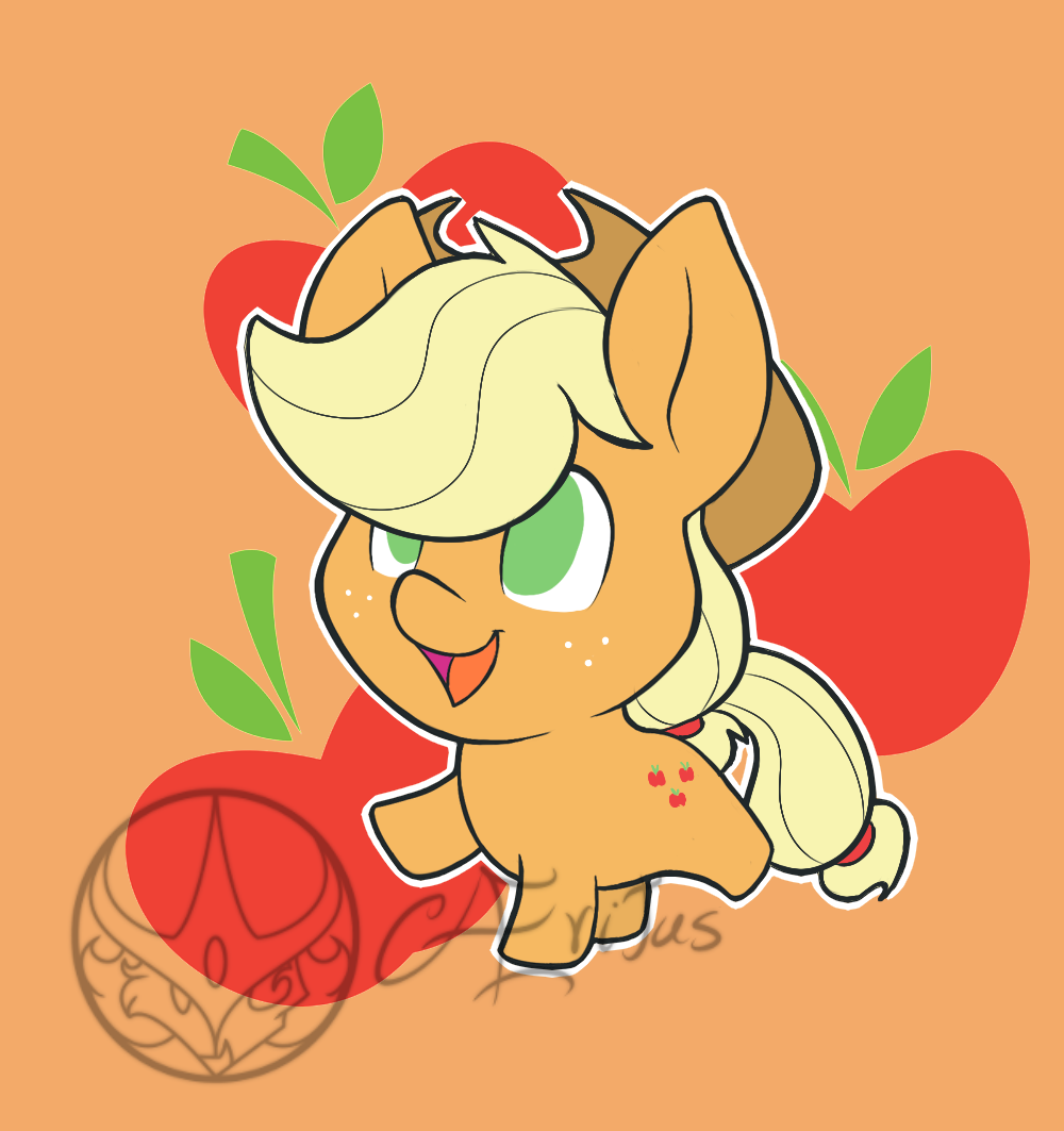 aeritus-art:  Mane 6 chibi :)by Aeritus 