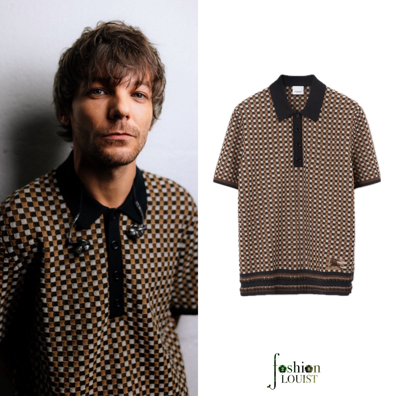 Louis Tomlinson Fashion Archive — dresslike-1d: Louis Tomlinson's Green T  Shirt