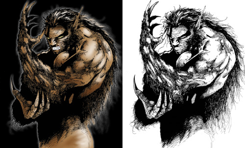 gotdamndee:  WEREWOLF 