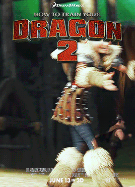 fankakm:How to Train Your Dragon 2 - animated posters