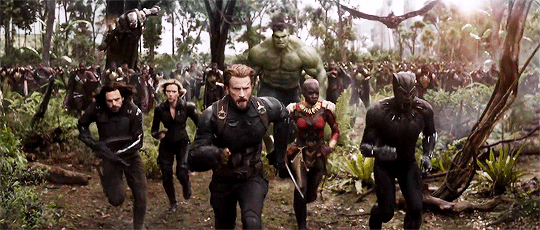 marvelgifs:How do we do this? As a team.