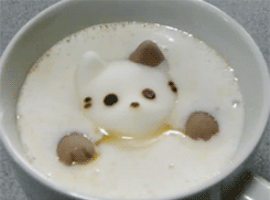 jewishsanta:  enjoy your wonderful cup of coffee as this cat fucking melts and drowns before your very eyes