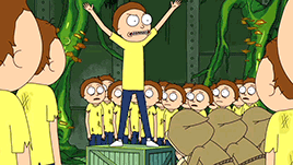 end-area:  Gravity Falls // Rick and Morty parallels  