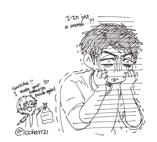 bobachalatte:  Makoto probably teased him and said it’s cute… while Rin cried