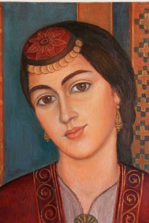 Pontic Greek woman by Lia Elefteriadou