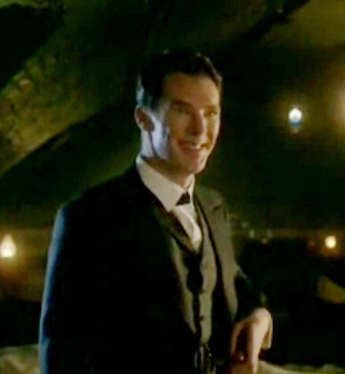 bennyslegs:  watsonshoneybee:  This is the creepiest smile Sherlock has ever smiled, this has gone b