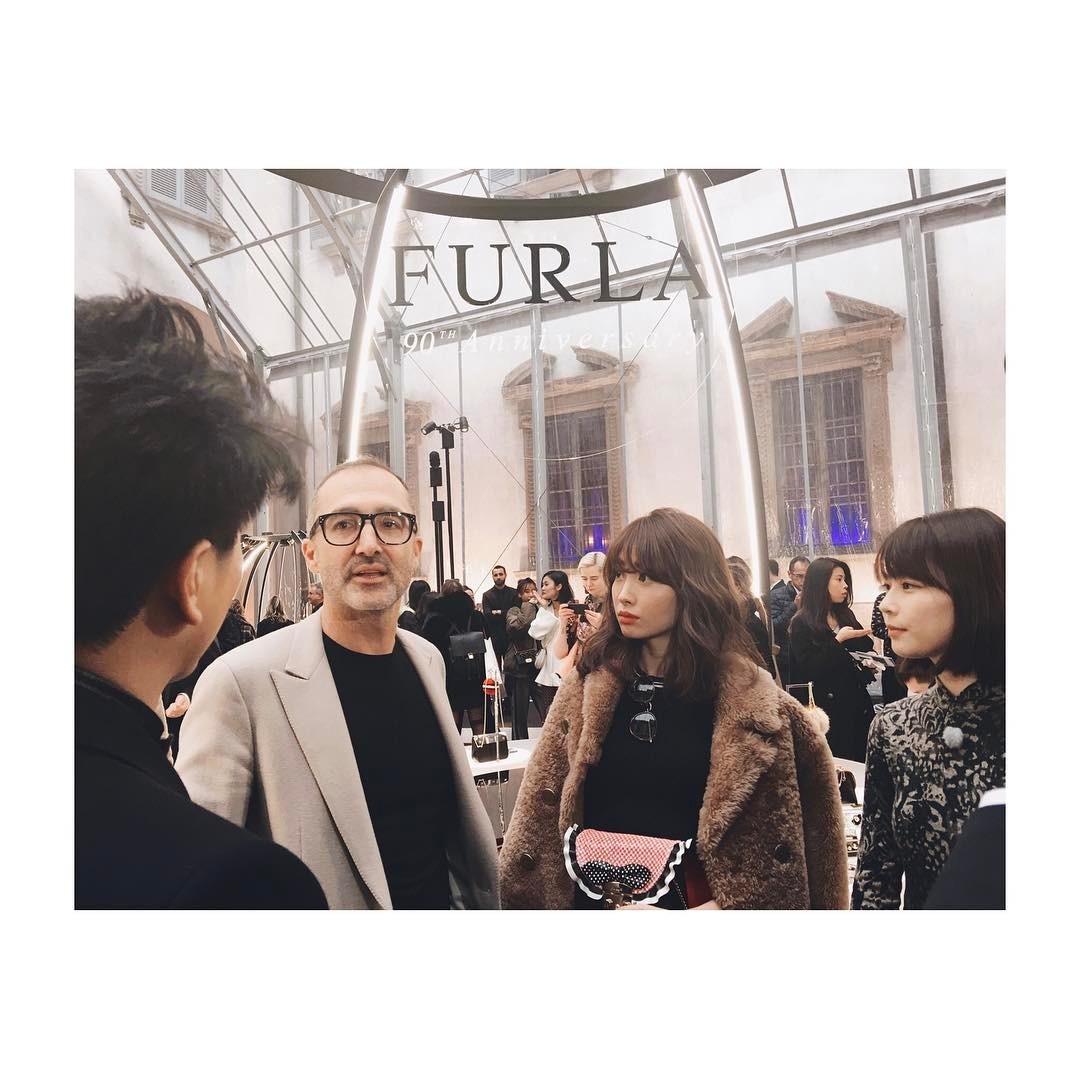 mochichan00: Kojiharu at Milan’s Fashion week, via Instagram, as special guest