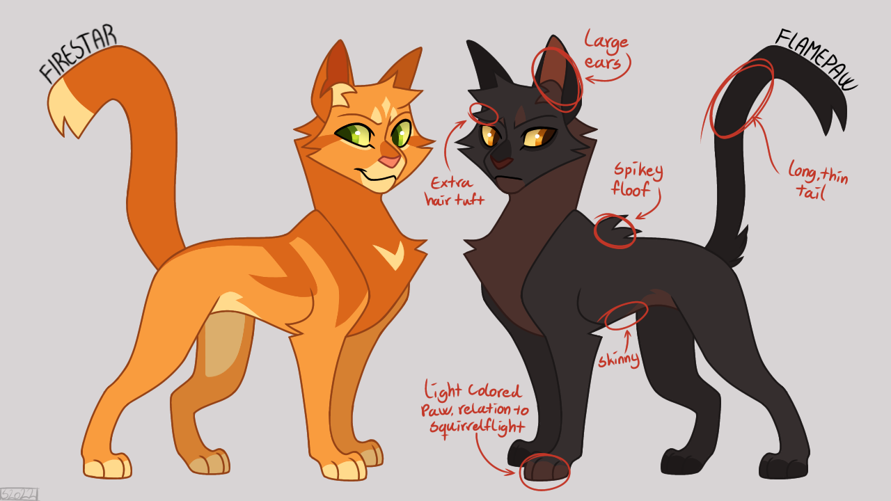 Flamepaw and Firestar