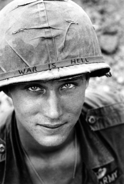 the-whitest-kid-in-town:  Unknown soldier in Vietnam, 1965                 