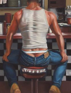 men-in-art: Carl’s DinerMichael Breyette2014