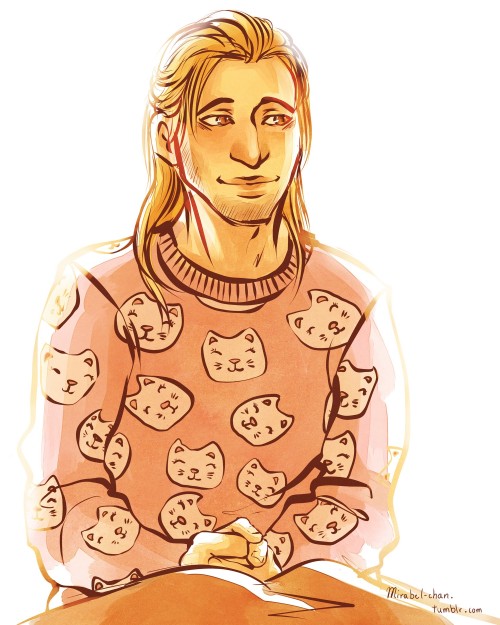 mirabel-chan: Maryboo is feeling awful and some time ago I promised her I’d draw her Anders in
