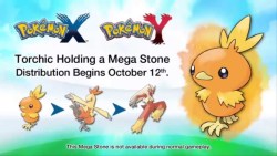 snapshot19:  The Torchic Event is now Live! Go to mystery gift on the title screen of Pokemon XY,and choose to receive the gift over the internet! 