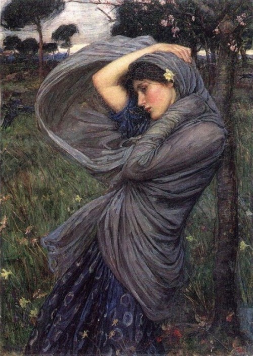 Howling WindsJohn William Waterhouse - Boreas 1903Versace Couture Fall 2015