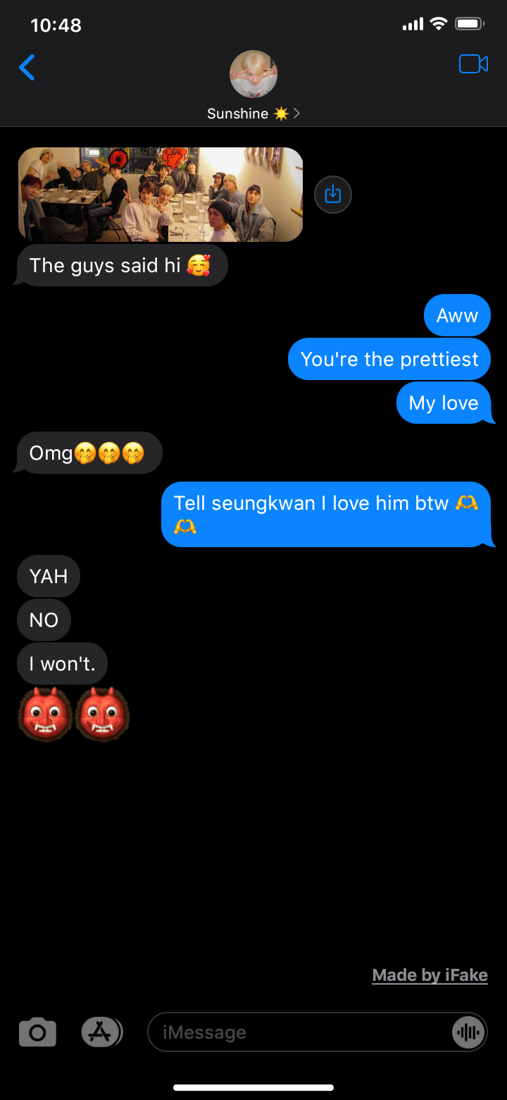 Message Serie : Dokyeom Boyfriend Text.