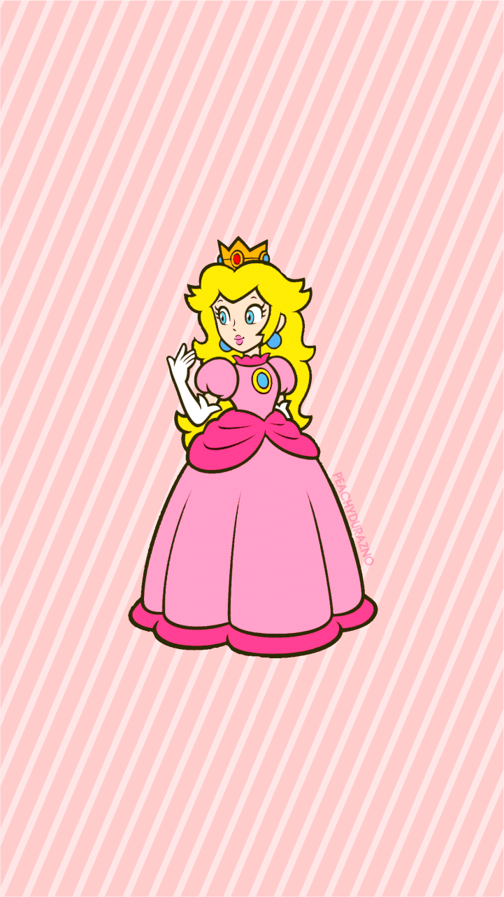 peachydurazno:  Princess Peach 2D Artwork Wallpapers (720 x 1280) 