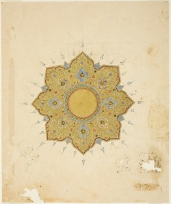 nobrashfestivity:  Unknown,  Shamsa Medallion,