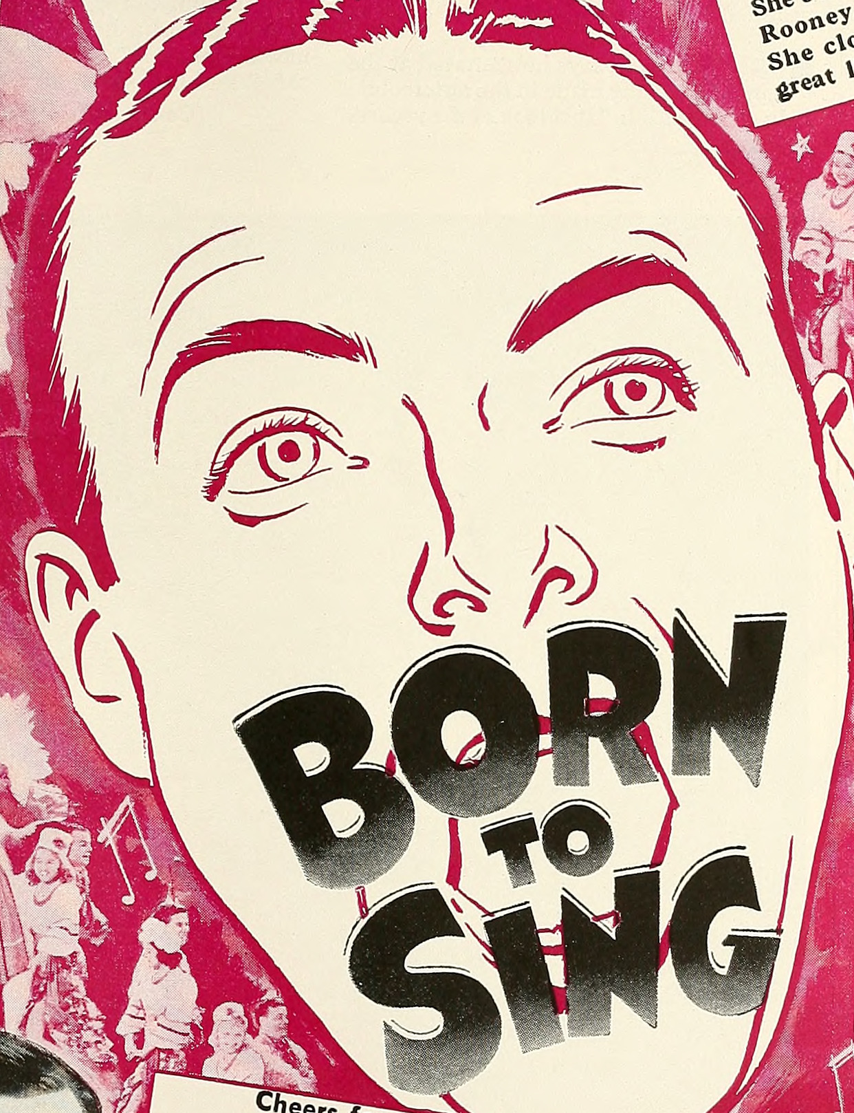 nemfrog - “Born to sing.” Hollywood. April 1942. Print ad...