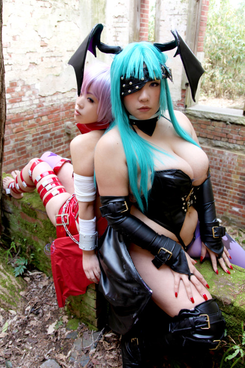 Darkstalkers - Morrigan & Lilith (Chouzuki Maryou&suzuka itsuki) 1-16
