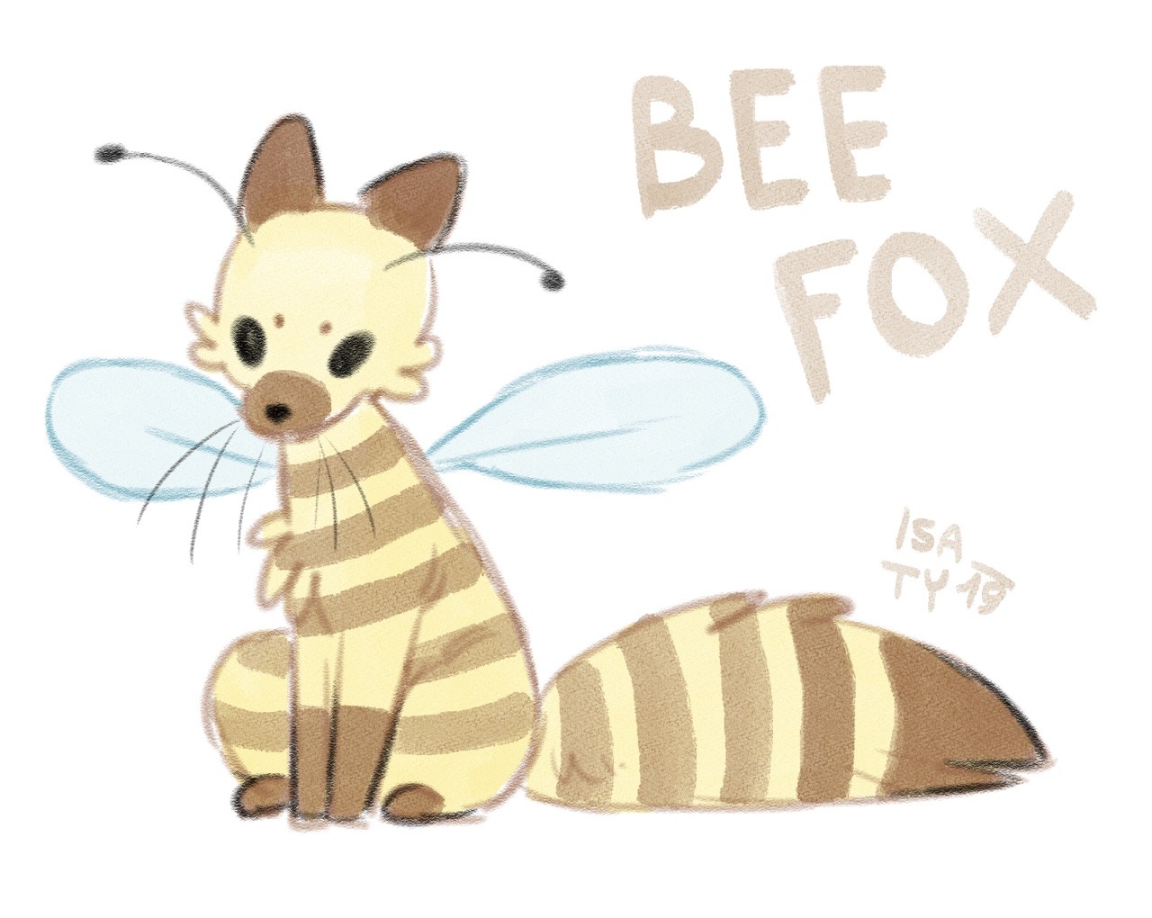 Bee and fox