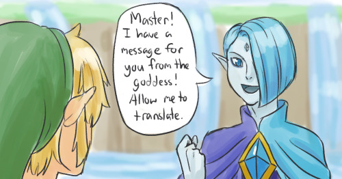 scribbly-z-raid:What do you mean that being a Goddess’ servant doesn’t change Ghirahim’s dancing ski