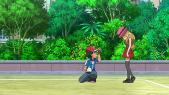 Serena: So did you remember me?Ash: Of Course!Serena: You do?Ash: You are the girl who brought my ba