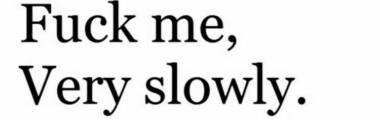 Come to me...tell me your desires....