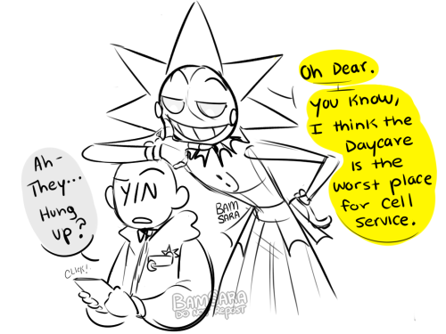 Aw Man, Looks Like The Daycare Is The Worst Place To Try And Get Cell Signal. Sun Doesn't Care For That