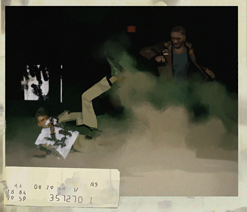 Upscaled Images Of Frank And Colt, Extracted From The Game Files
