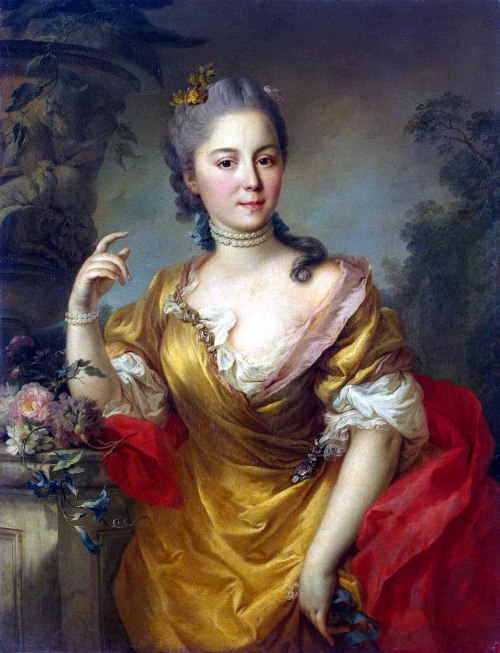 Anna Chernysheva by Stefano Torelli, 1764