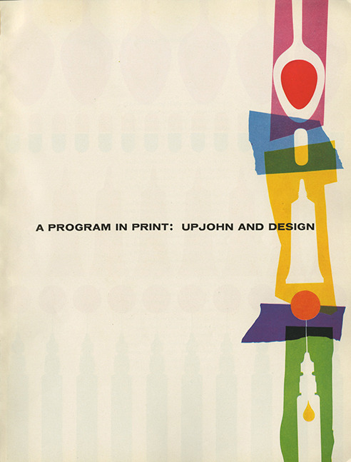 Will Burtin, Insert “A Program in Print” of magazine Scope, 1955. Co-edited by Leo Lionni. Via print