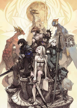 gameraddictions:  promo artwork Drakengard 3