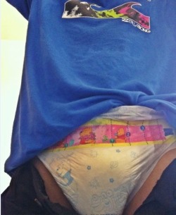 Dryperlittleboi:  State Of My Baby Nappy After I Came Home From The Exams Hehe It
