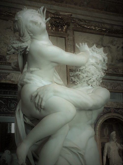 The Rape of Proserpina. By Gian Lorenzo Bernini. Galleria Borghese, Rome. Photo: hverjos