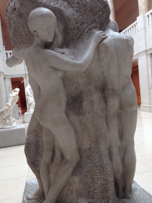 trojanwars:  Solitude of the Soul by Lorado Taft at the Art Institute of Chicago