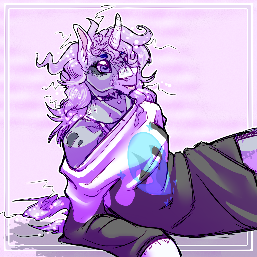 fraidycat-art:
“ I’m back on my shit
Art trade with @astralsea-art ! its their oc Bitxi
[commission info]
”