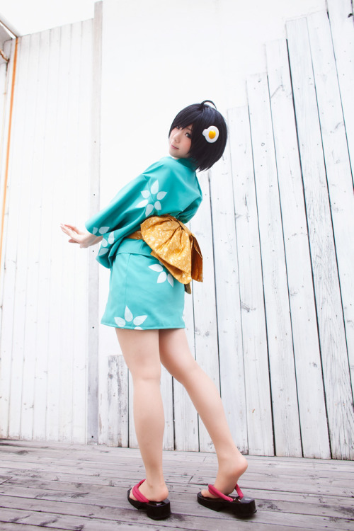 cosplayeverywhere:  Nisemonogatari (偽物語) ~ Tsukihi Araragi (阿良々木月火)
